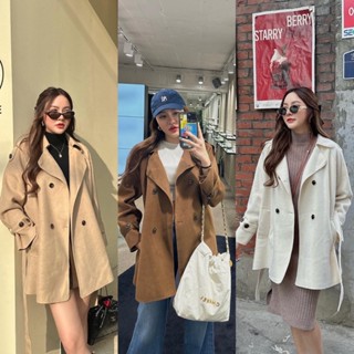 MALIMAYS - MOONI WOOL COAT โค้ทผ้าวูล พร้อมส่ง