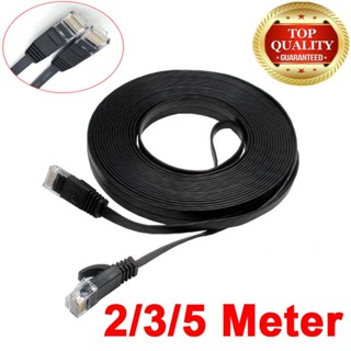 [พร้อมส่ง] สายเคเบิลเครือข่ายอีเธอร์เน็ต Cat6 250mhz บางพิเศษ Rj45 2 3 5 เมตร