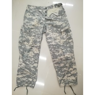 14TACUกางเกง ทหารUSขนาดM-Sรอบเอว31-35นิ้วTROUSER ARMY COMBATลายพรางดิจิตอลACUผ้า50/50