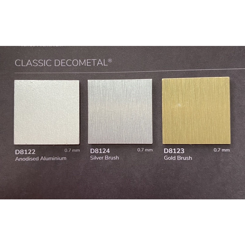 แผ่นลามิเนต Formica แผ่นตัด ขนาด 80x120 ซม. หนา 1.0 มม. คุณภาพระดับพรีเมียม