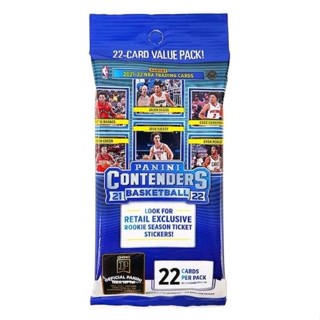 [Ready Stock] 2021-2022 Panini Contenders NBA Fat Pack (22 Cards)