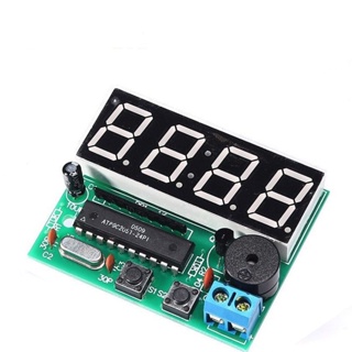 C51 4 Bits Digital Electronic Clock DIY Kit ชุดประกอบนาฬิกาปลุก