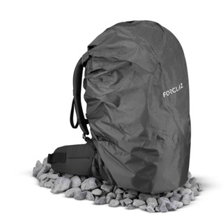 ถุงคลุมกันฝน ผ้ากันฝนกระเป๋า ผ้าคลุมกระเป๋ากันฝน FORCLAZ Reinforced Backpack Rain Cover 40/60L &amp; 70/100L