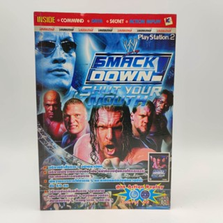 SMACK DOWN ! Shut Your Mouth อธิบายคำสั่งละเอียด PlayStation 2 [PS2] หนังสือเกมมือสอง