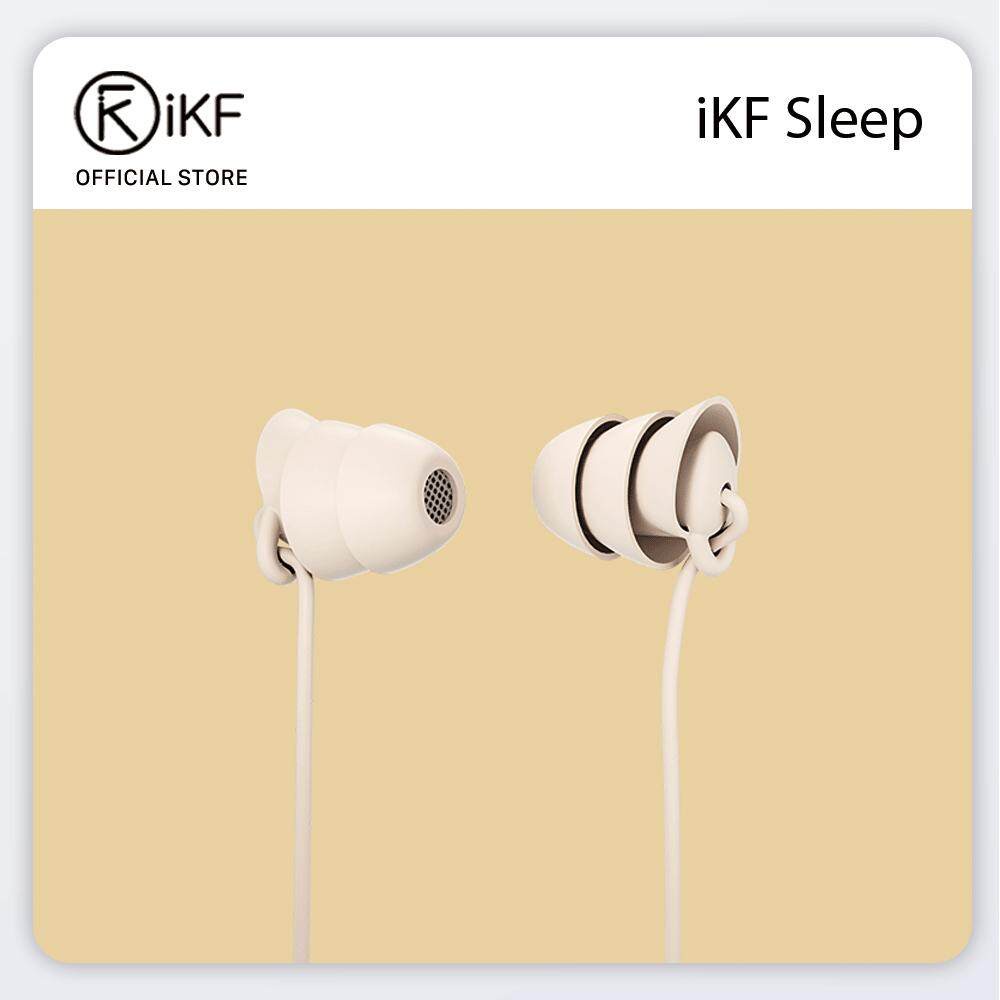 IKF Sleep หูฟังอินเอียร์แบบมีสาย 3.5 มม. Type-C ฉนวนกันเสียงสําหรับ Sleeping Online Class