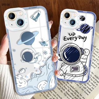 Compatible With iphone 11 Pro MAX SE 2020 X XS XR 6 6S 7 8 Plus 2022 เคสไอโฟน สำหรับ Case Astronaut เคส เคสโทรศัพท์ เคสมือถือ Design Cases