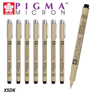 ปากกาหมึกซึม Pigma Sakura Micron สีดำ 0.5 มม.