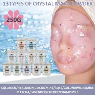 Soft Jelly Mask Natural Hydro Powder Set Peel Off Rubber Facial Mask SPA Whitening Rose Collagen Hyaluronic Acid Skincar