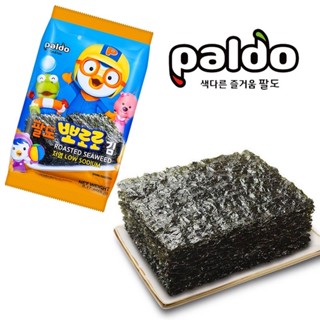 [🚚พร้อมส่ง]Paldo pororo roasted seaweed พาลโด โรสเต็ดซีวีด