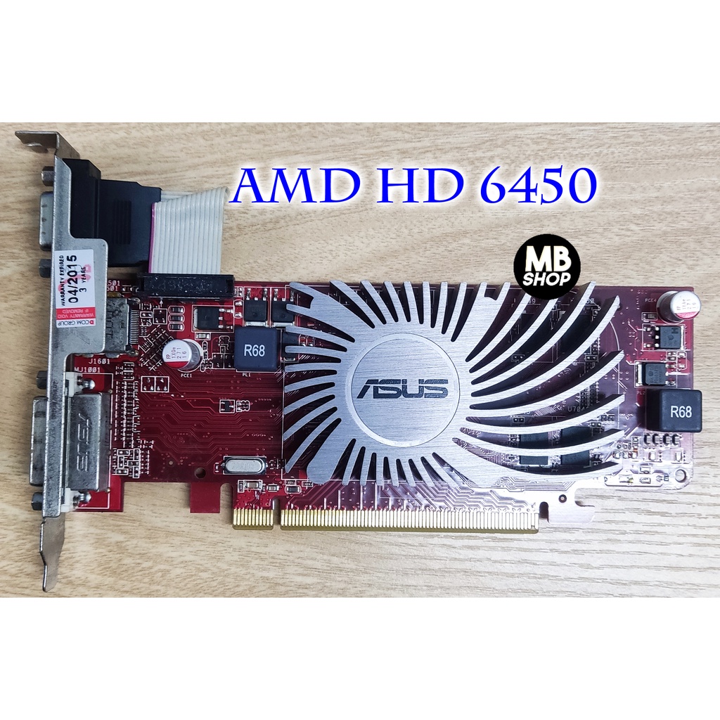 การ์ดจอ Asus HD 6450 Silent 1GB