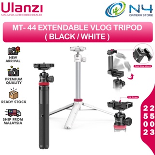 Ulanzi MT-44 ขาตั้งกล้อง สามขา สําหรับกล้อง โทรศัพท์ Vlog ขาตั้งกล้อง พร้อม Cold Shoe ที่วางโทรศัพท์ สําหรับไมโครโฟน ไฟ LED MT44