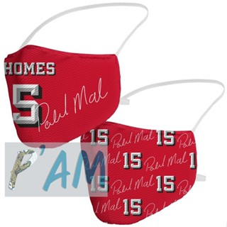 ของแท้ ของใหม่ Patrick Mahomes NFLPA Fanatics Branded Adult Team Color Player Name &amp; Number Face Covering 2-Pack