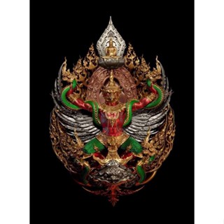 พญาครุฑสุบรรณพัฒน์ศรีคเนศ รายการที่ 10 เนื้อบรอนซ์ชุบทองลงยา No.47