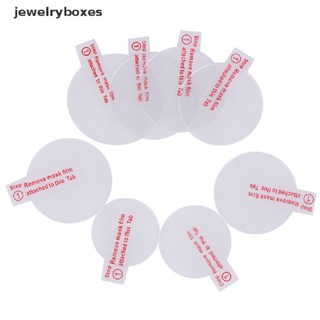 [jewelryboxes] กระจกนิรภัยกันรอยหน้าจอ ทรงกลม สําหรับนาฬิกาบูติก 28 30 34 35 36 37 38 40 มม. 1 ชิ้น