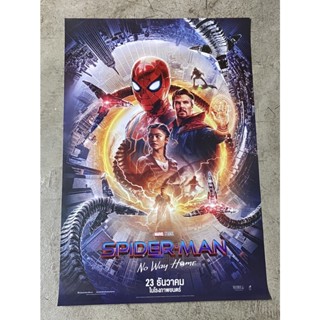 โปสเตอร์หนัง สไปเดอร์-แมน โน เวย์ โฮม  Spider-Man:No Way Home (2564)