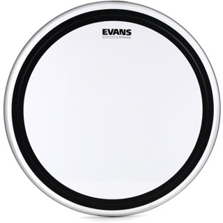 หน้ากลอง 22นิ้วใส 2ชั้น EVANS 22" EMAD2 Clear Bass