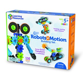 [ 5 ขวบ + ] Gears! Gears! Gears!® Robots in Motion -- [จากแบรนด์ Learning Resources] [พร้อมส่ง]!!!