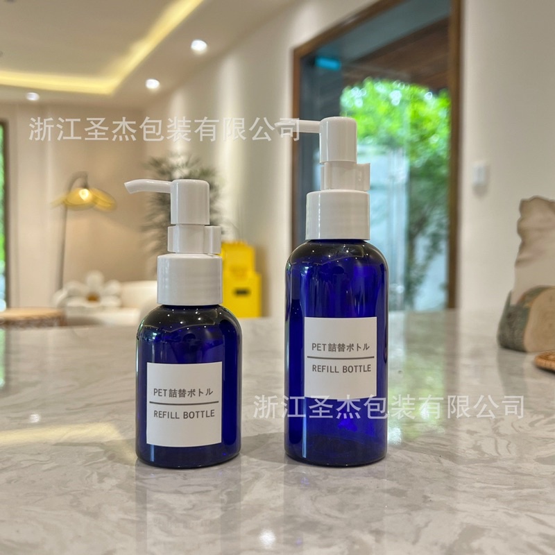 D1...ลดล้างสต็อค ‼️( แพค 3 ชิ้น)ขวดปั๊มเจล 50/100 ml สวย หรูหรา ขวดแก้ว หนาคุณภาพดี