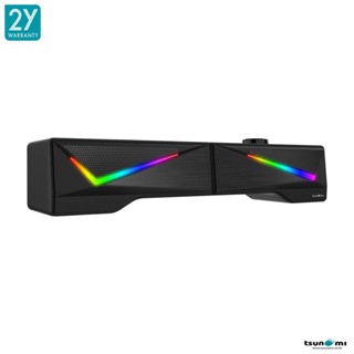 Tsunami - N-167 RGB Sound Bar Speaker Black