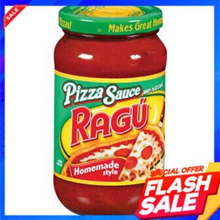 Ragu Homemade Pizza Sauce 397g  ซอสพิซซ่าสำเร็จรูป ราดหน้าพิซซ่า ตรารากูSauce à pizza maison Ragu 397g Sauce à pizza ins