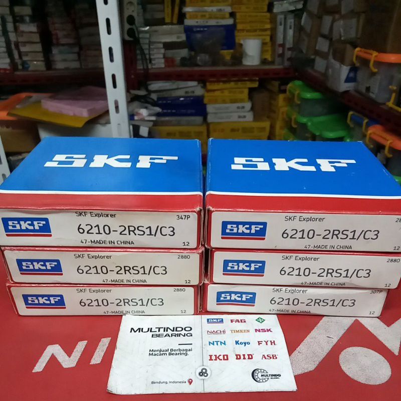 แบริ่ง 6210 2RS1 C3 SKF ORIGINAL