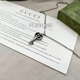 สร้อยคอ Gucci Double G key necklace เงินแท้