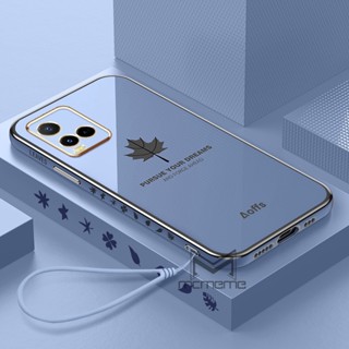 เคสโทรศัพท์มือถือ ลายใบเมเปิ้ล สําหรับ VIVO VIVO IQOO Z7 Z7X 5G