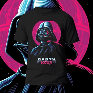 เสื้อยืดผ้าฝ้าย เสื้อยืด ผ้าฝ้าย 100% พิมพ์ลาย DARTH VADER สําหรับผู้ชาย และผู้หญิง ไซซ์ S - 5XL