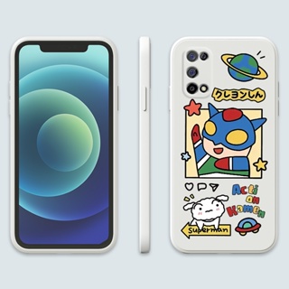 เคสโทรศัพท์มือถือซิลิโคน กันกระแทก ลายการ์ตูนชินจัง สําหรับ Realme OPPO 7 7i C7 3 5 6 Pro 5G OPPOPhone Casing  Silicon Fashion Camera Lens Protector Full Cover simple Liquid silicone Cases