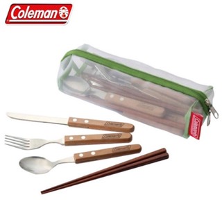 ชุดช้อน ส้อม มีด ตะเกียบ COLEMAN CUTLERY SET IV