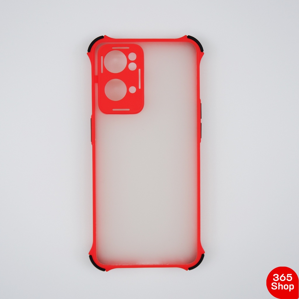 เคส สำหรับ OPPO Reno 7 Pro 5G CPH2293 เคสแข็งหลังขุ่น ขอบสีนิ่ม กันกระแทก