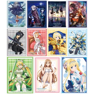 Bushiroad Sleeve Movie Sword Art Online Alicization War of Underworld : Kirito, Asuna, Alice, Sinon, Leafa - ซองใส่การ์ด