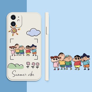 Crayon Shin-chan เคสไอโฟน iPhone 11 14 pro max เคส 14 plus case 12 13 promax X Xr Xs Max 8พลัส เคสมือถือ iPhone 7 8 plus