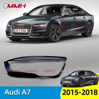 ฝาครอบเลนส์ไฟหน้า สําหรับ Audi A7 15 16 17 18 เลนส์ไฟหน้า ฝาครอบไฟหน้า ไฟหน้ารถยนต์ ไฟหน้าสําหรับ ฝาครอบไฟหน้าตรงรุ่น ฝาครอบเลนส์  headlamp cover ไฟหน้า โคมไฟหน้า ฝาครอบเลนส์