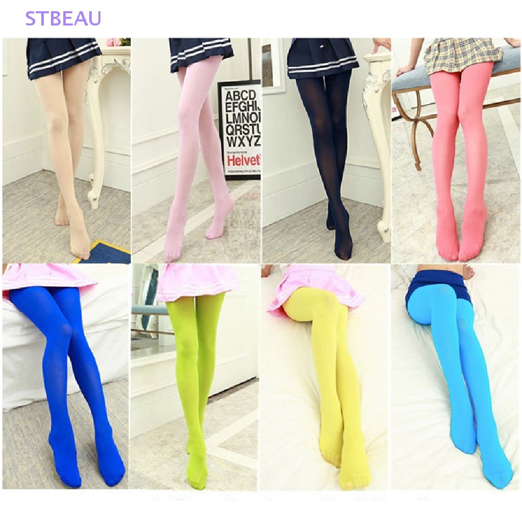 [cxSTBEAU] ถุงน่องยาว ผ้ากํามะหยี่ 120D สีแคนดี้ เซ็กซี่ พลัสไซซ์ สําหรับผู้หญิง
