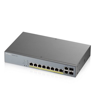 Zyxel GS1350-12HP 10-port GbE SFP 2 Smart Managed Switch(By Shopee  SuperTphone1234)