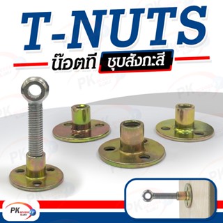 น๊อตที T-NUTS ชุบสังกะสี