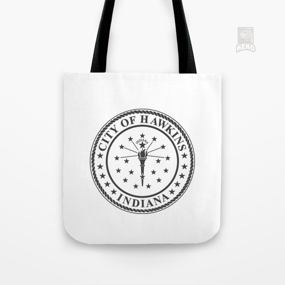 New Stranger Things Hawkins V2 Canvas Tote Bag (30 Choices)