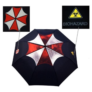 Biohazard Resident Umbrella Corporation Parapluie Rain Men 3 Folding Manual Paraguas Hombre Novelty Items