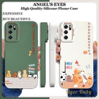 เคส OPPO RENO 7Z 5G RENO 8Z 5G RENO 3 เคส RENO 6 5G เคส RENO 6Z 5G A91 สำหรับโทรศัพท์ ซิลิโคนอ่อนนุ่มเคสแมวการ์ตูนคลุมทั้งหมดเคสกันกระแทก