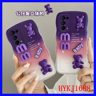 เคส OPPO Reno5 5G เคส OPPO Reno 5 5G เคสโทรศัพท์มือถือ ซิลิโคนนิ่ม tpu ลายคลื่น สําหรับ