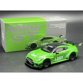 Mini GT /  LB-Silhouette WORKS GT NISSAN 35GT-RR Ver.2 Apple Green