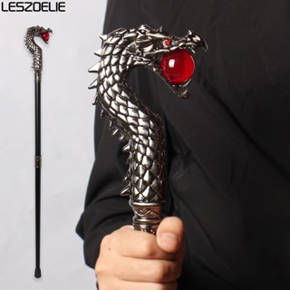 Dragon-Head With Red Ball Detachable Luxury Walking Cane Men Party Fashion Walking Stick Women Decorative Walking Canes