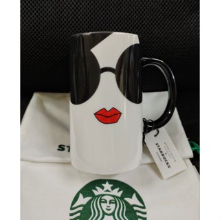 Starbucks Mug Alice&amp;Olivia Iconic Stace 12 Oz. แท้