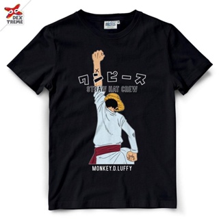 เสื้อยืดวันพีช One piece 1298-BK Luffyเสื้อยืด