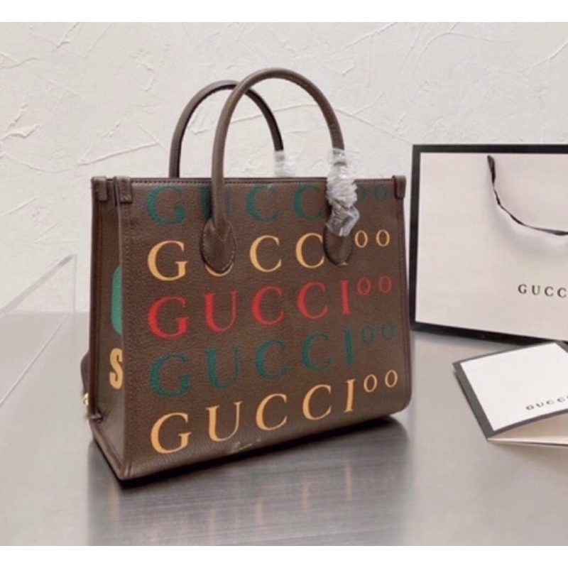 Gucci tote bag กระเป๋าถือ Gucci พร้อมส่ง