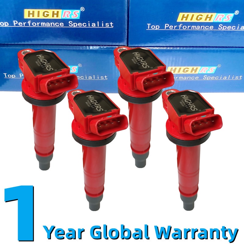 คอยล์จุดระเบิด Hiace 2.7L Highlander 2.4L Matrix L4 1.8L Solara Tacoma Tacoma V6 4.0L Tundra 90919-0