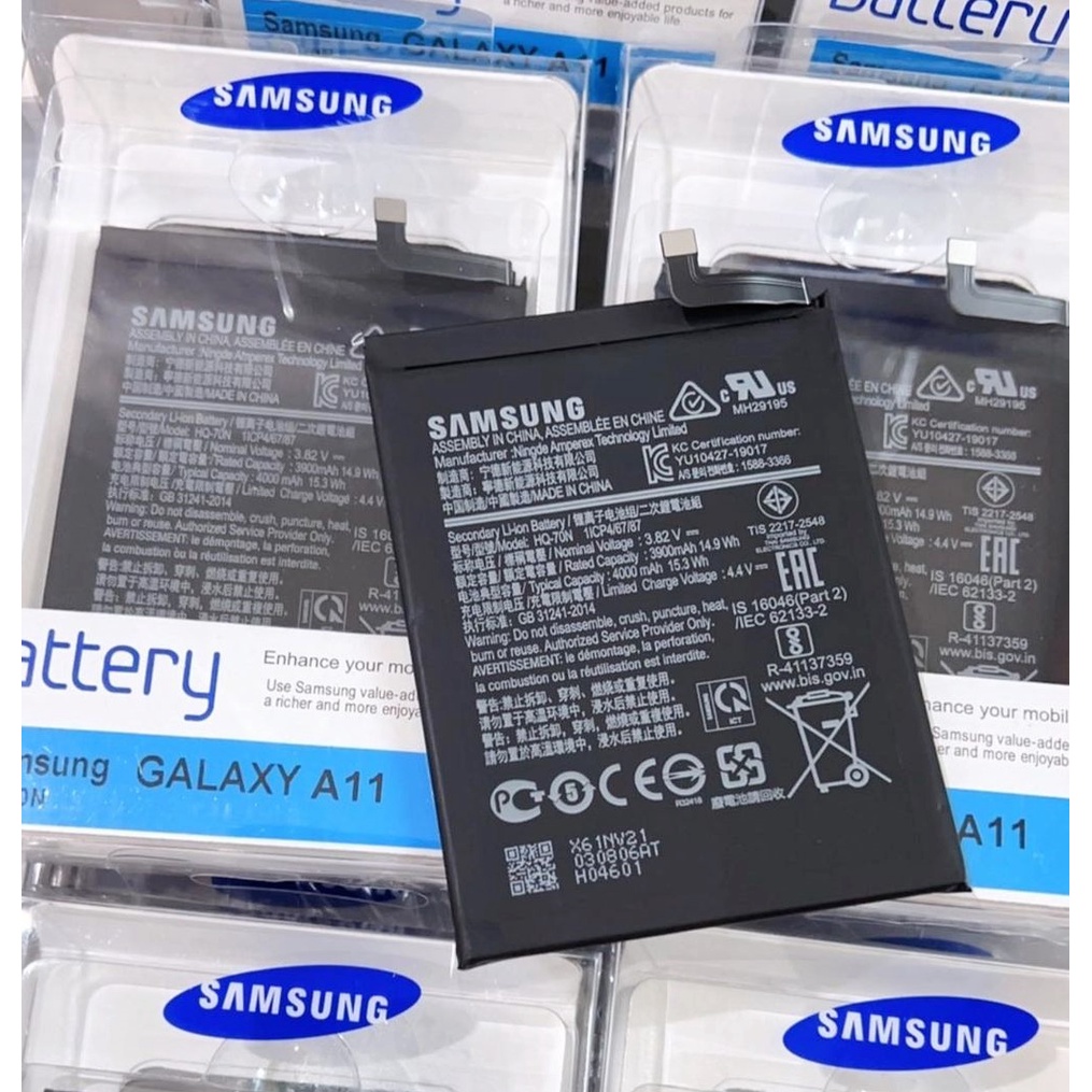 แบตแท้ Samsung A11 สินค้าของแท้ ออริจินอล สินค้าแท้ศูนย์ บริการเก็บเงินปลายทางได้ครับ