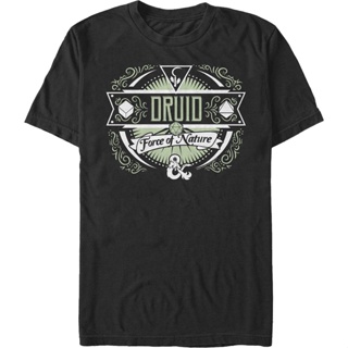 Druid Dungeons &amp; Dragons T-Shirt เสื้อเด็กหญิง เสื้อยืดแฟชั่น เสื้อเบลาส์