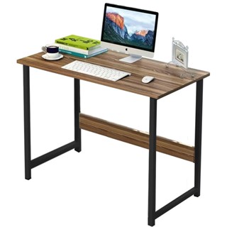 โต๊ะคอมพิวเตอร์ ทำงาน หComputer Desk รุ่น 1701A (Brown+Black)